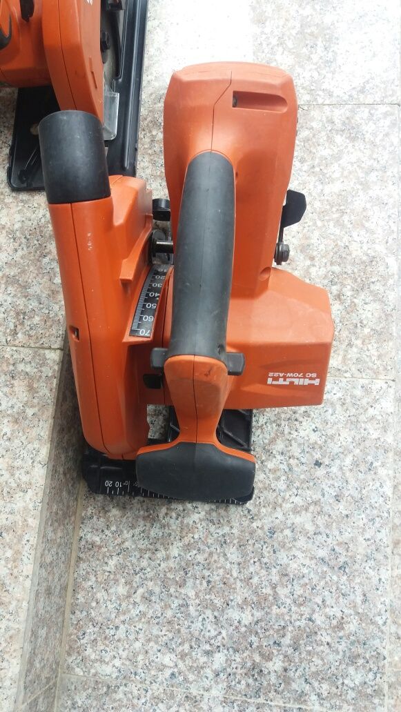 Hilti circular pe acumulatori