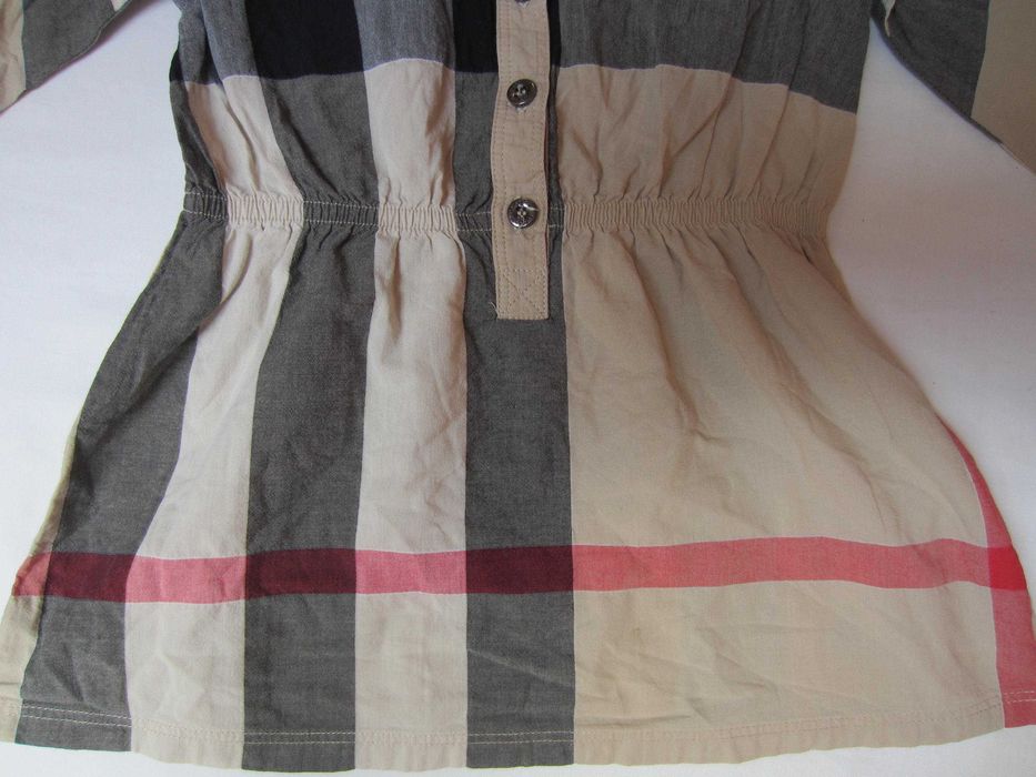 Rochita fetita Burberry, masura 92cm (2 ani), 97%bumbac, ca noua