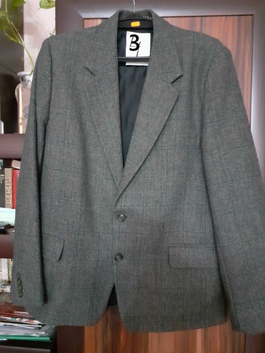 Мъжки  сака от вълнен плат