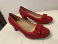 Елегантни червени обувки Roberto Venuti 38 номер