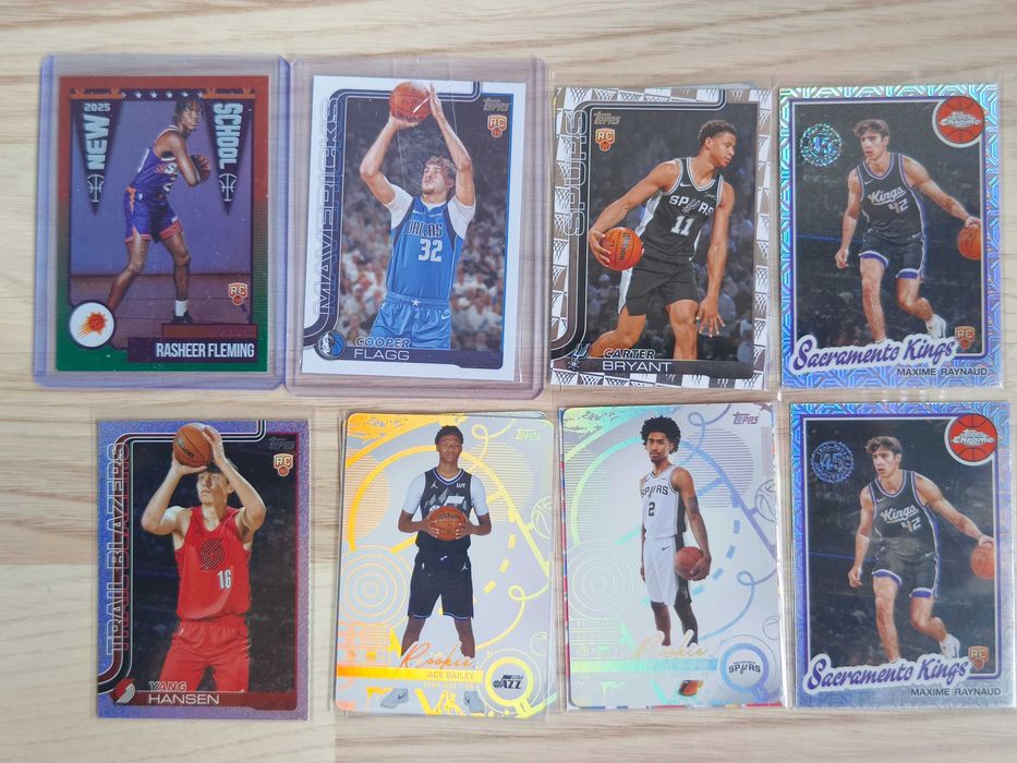 Колекционерски карти Panini Prizm NBA, Lakers, Doncic, LeBron,Vezenkov