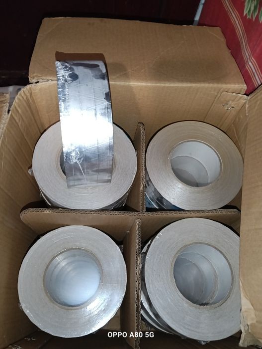 Set 35  de  role bandă adezivă aluminiu 50 de metri \5 cm lățime