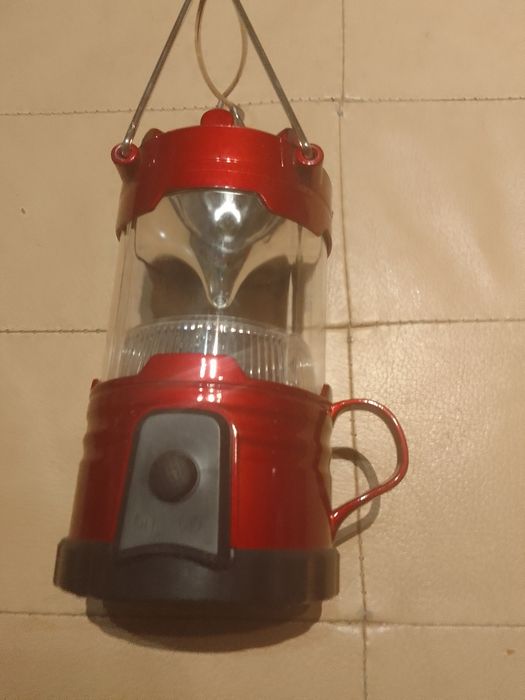 Туристическо фенерче, няколко режими на работа.