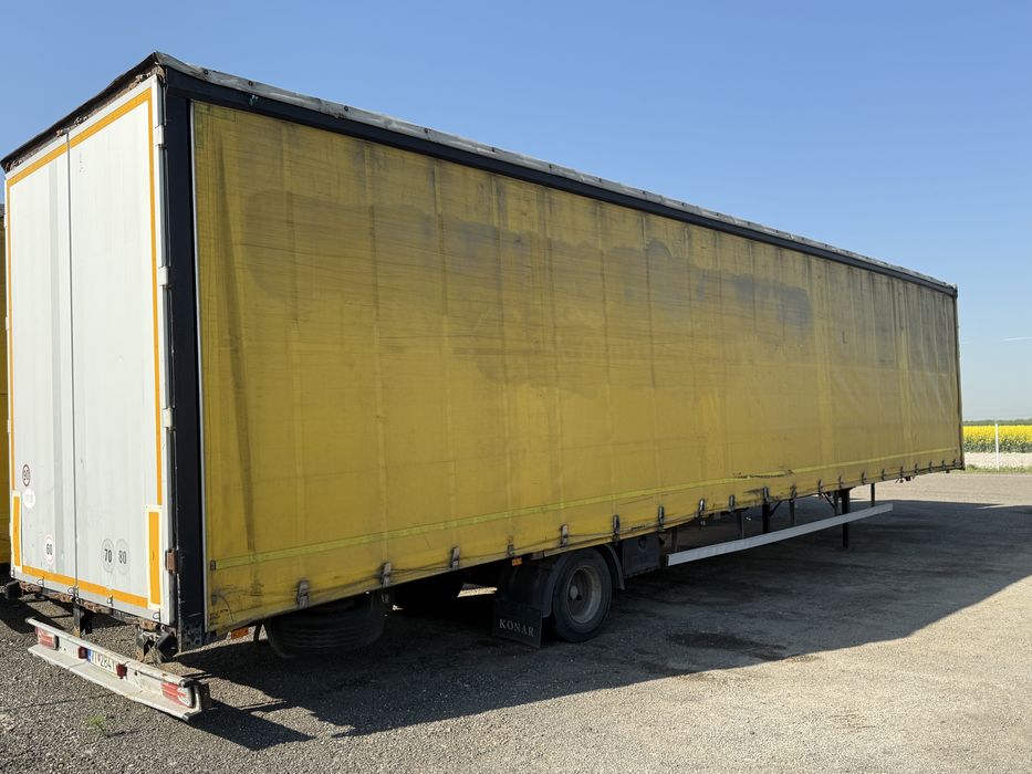 Semiremorca mega 1 axa Konar 3 buc