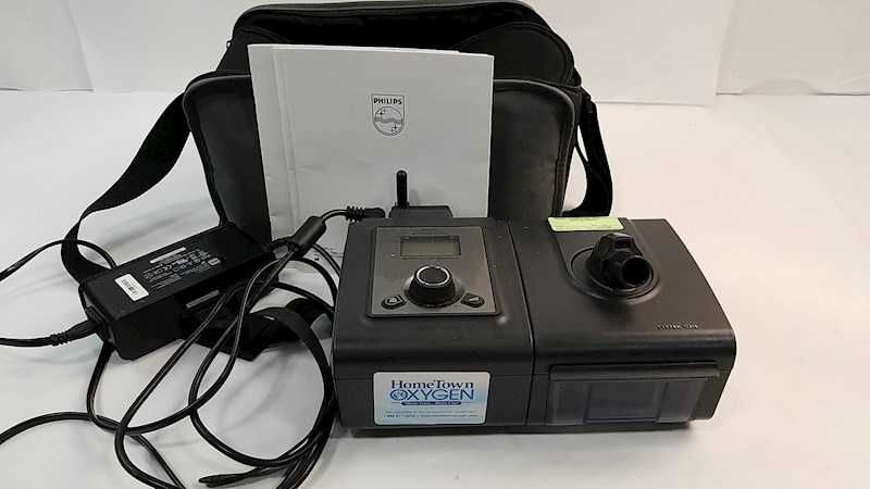 APAP/BiPAP Philips Respironics Auto SV Advance apnee somn masca furtun