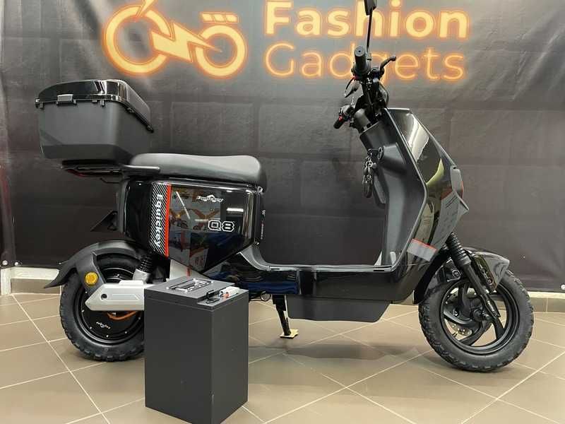 Scuter Electric EQUICKEY Q8 2000W 25 km/h Autonomie 120 km FĂRĂ PERMIS