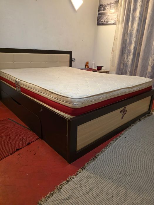 Pat dormitor + saltea