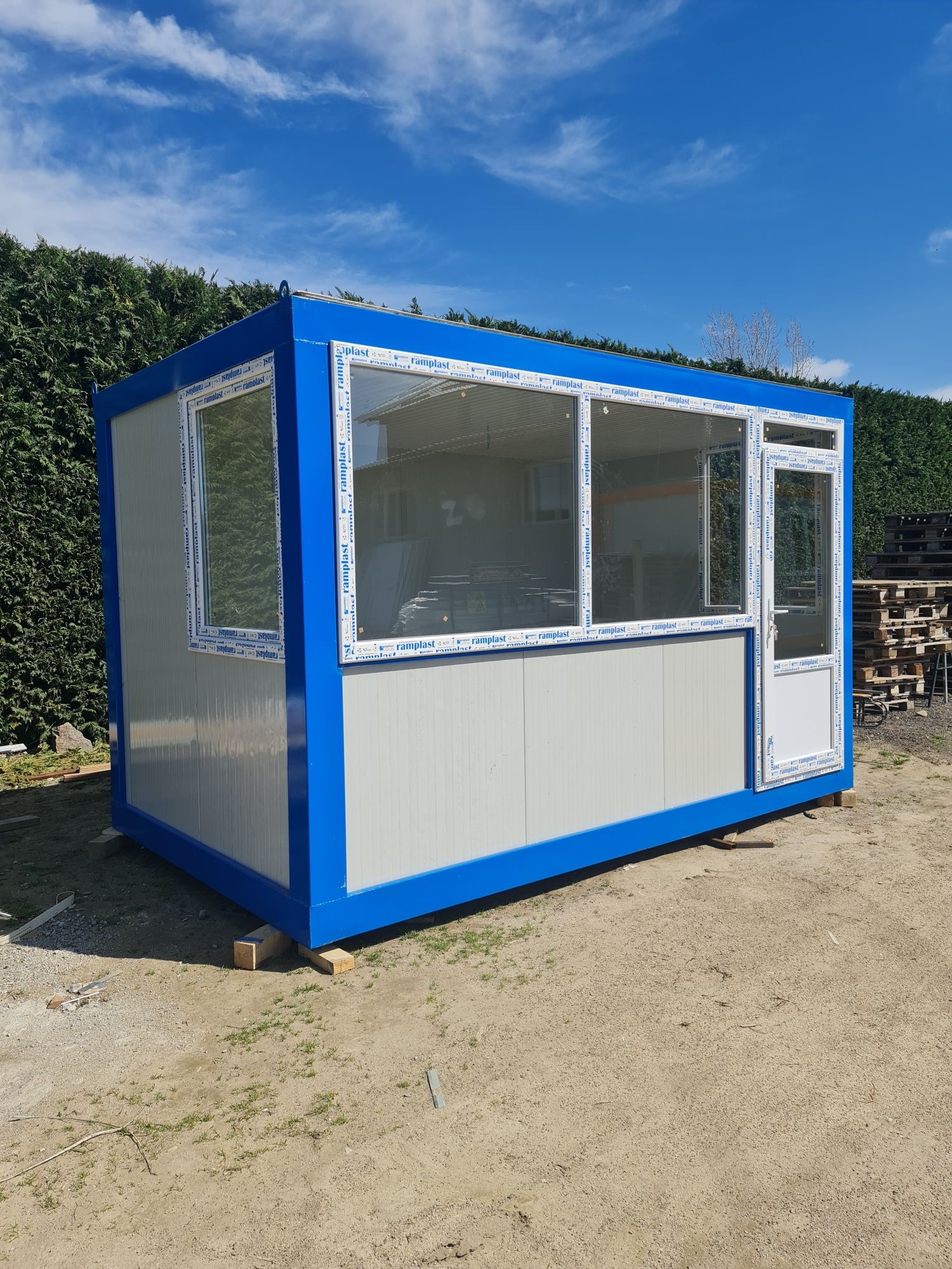 Vand container Birou Vitrina Magazin Depozitare Fast-food Vestiar