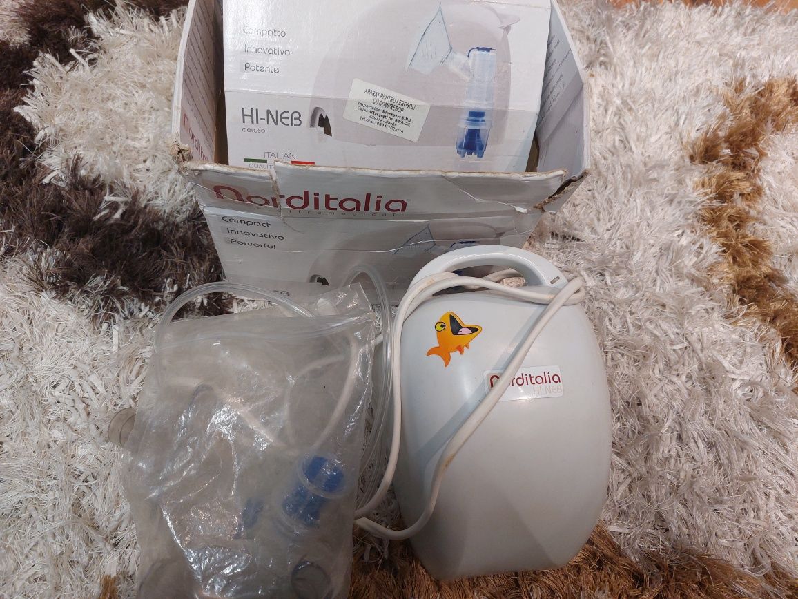Norditalia.  Aparat pentru aerosoli cu compresor