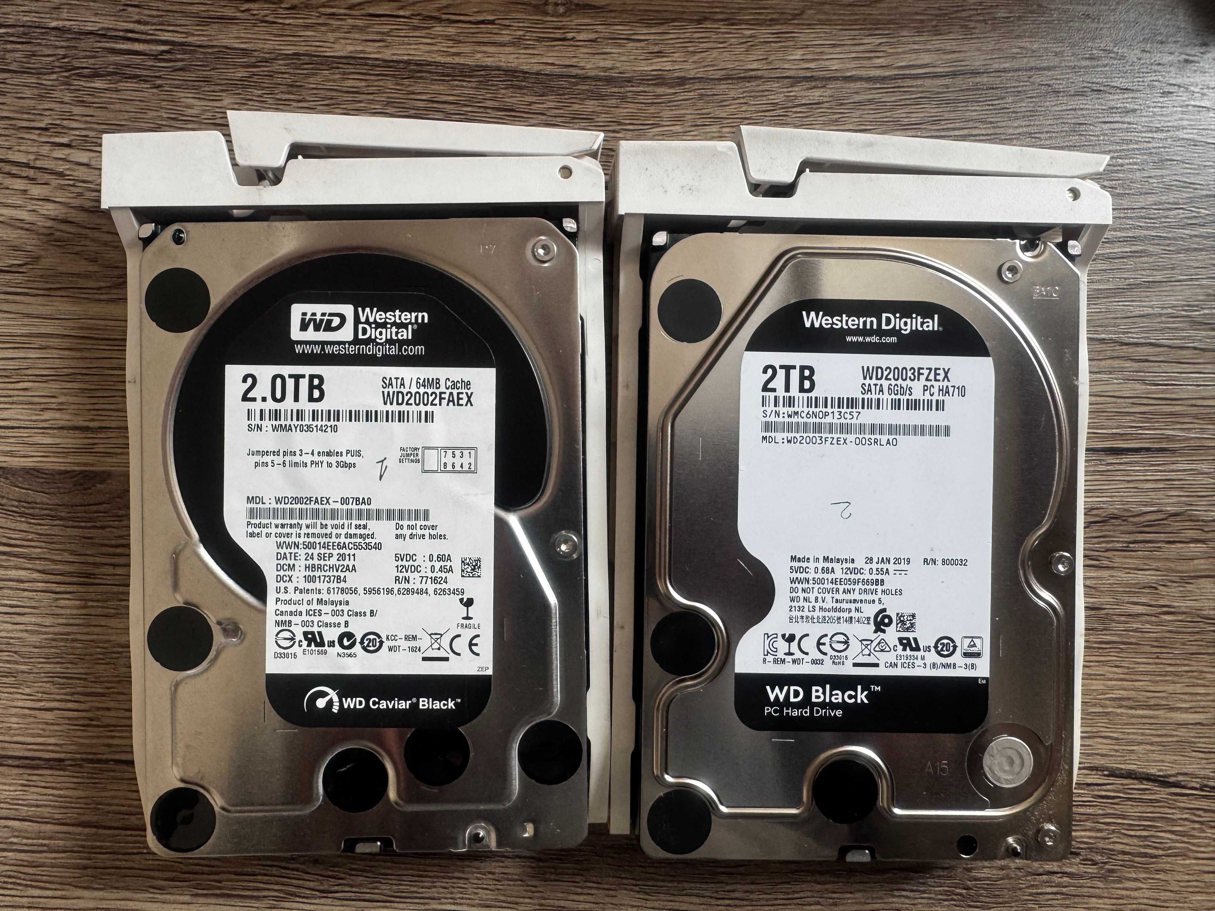NAS QNAP TS-231P2 –Разширена RAM памет 8GB + 2x2TB хард диска WD Black