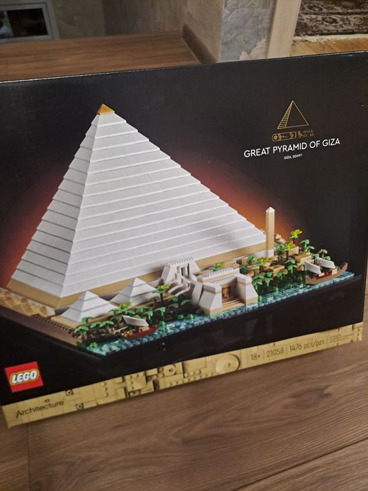Lego оригинал пирамида Гиза новый
