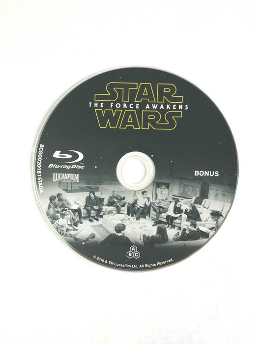 DVD Star Wars The Force Awakens blu ray steelbook