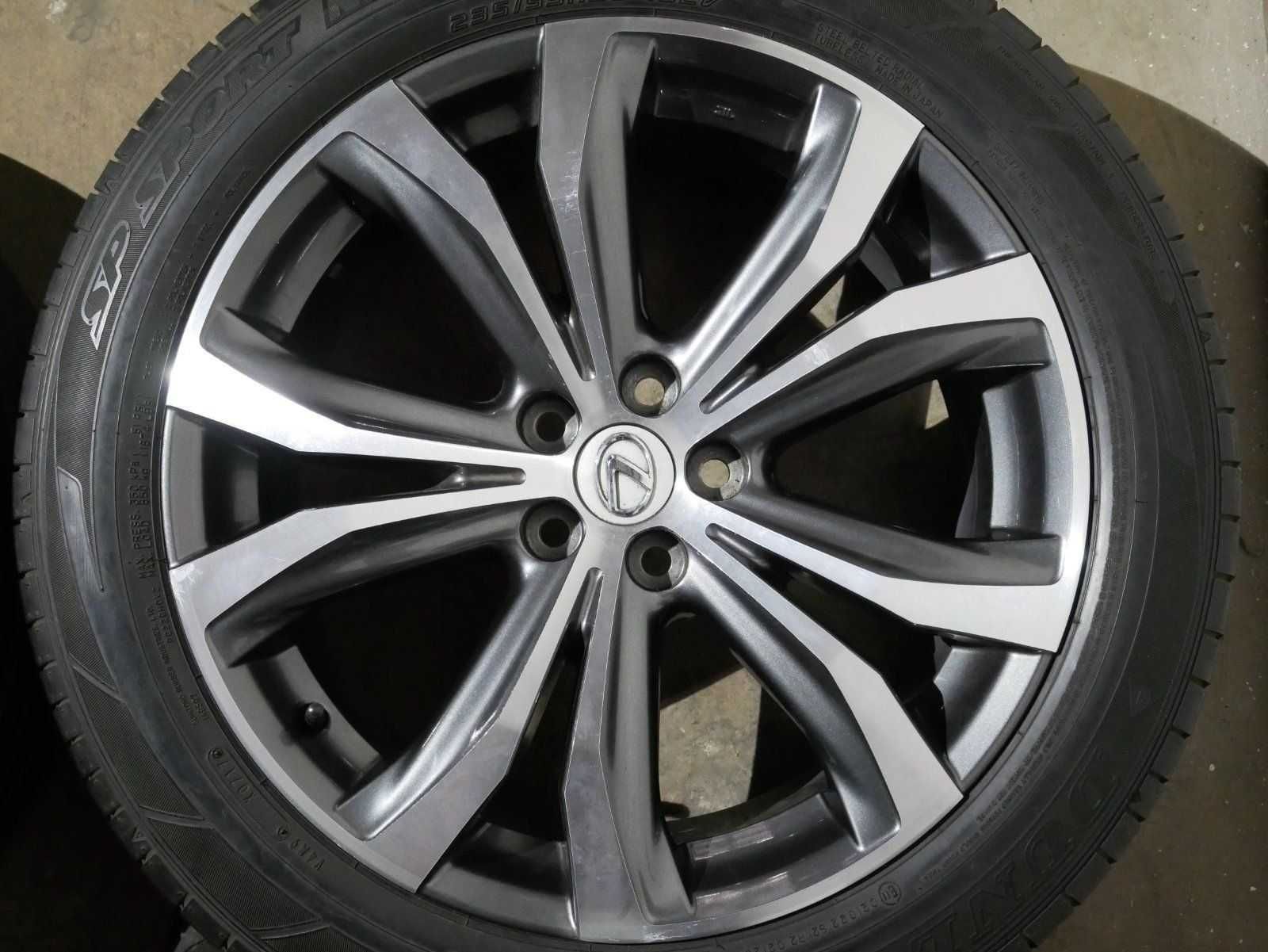 Jante 20" originale Lexus RX 450h Toyota Highlander Dunlop 235/55 R20