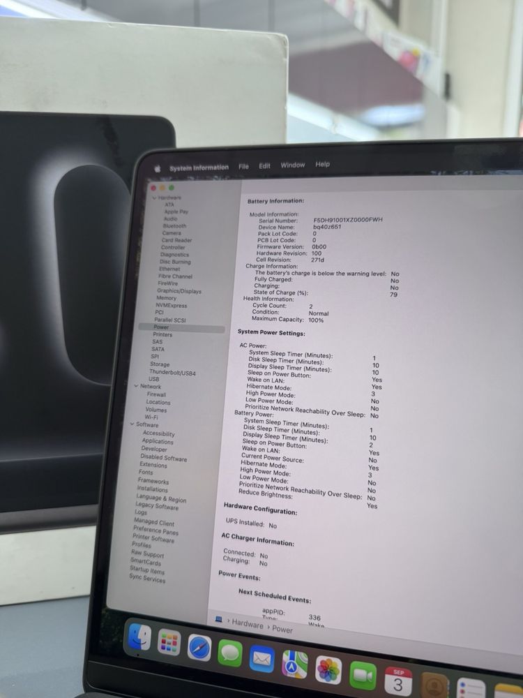 Macbook  Pro 14-inch M4 Pro Chip 12C  24GbRam 512Gb Ssd *Чисто нов *