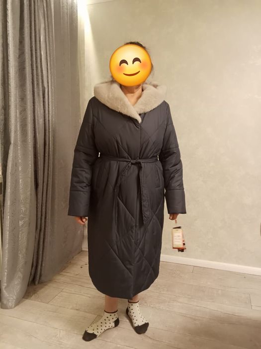 Продам! Зима, внутри верблюжка, вород норка, размер 58