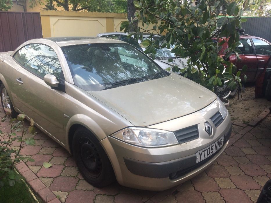 megane 2 cabrio bara spate fata si alte piese