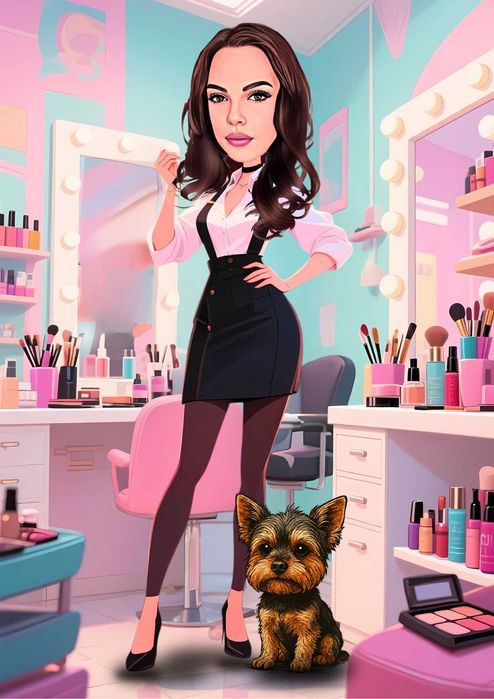 Карикатура по снимка , карикатури + рамка