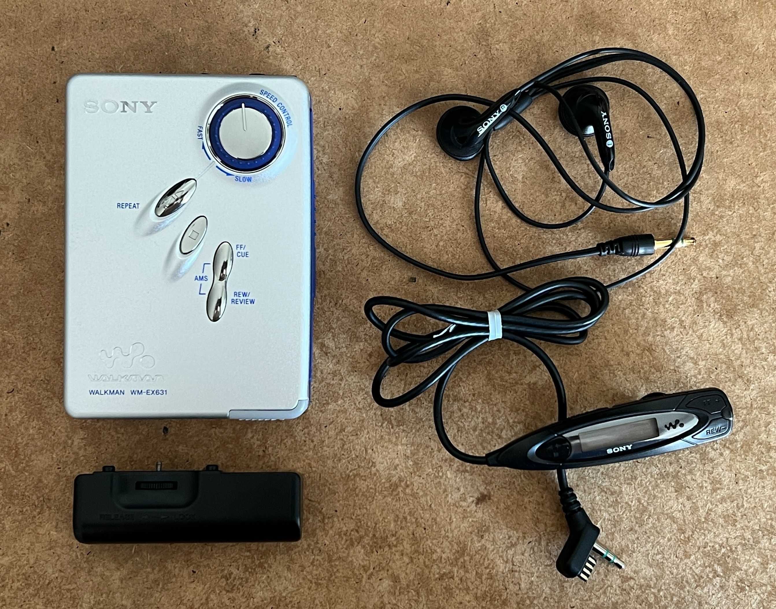 Walkman SONY WM-EX631 - Pitch control - sampling