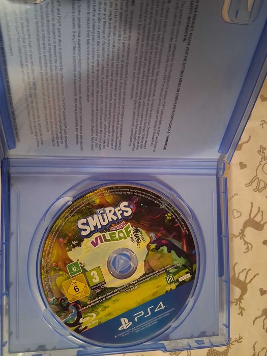 THE SMURFS:Mission Vileaf Smurfastic  PS4.