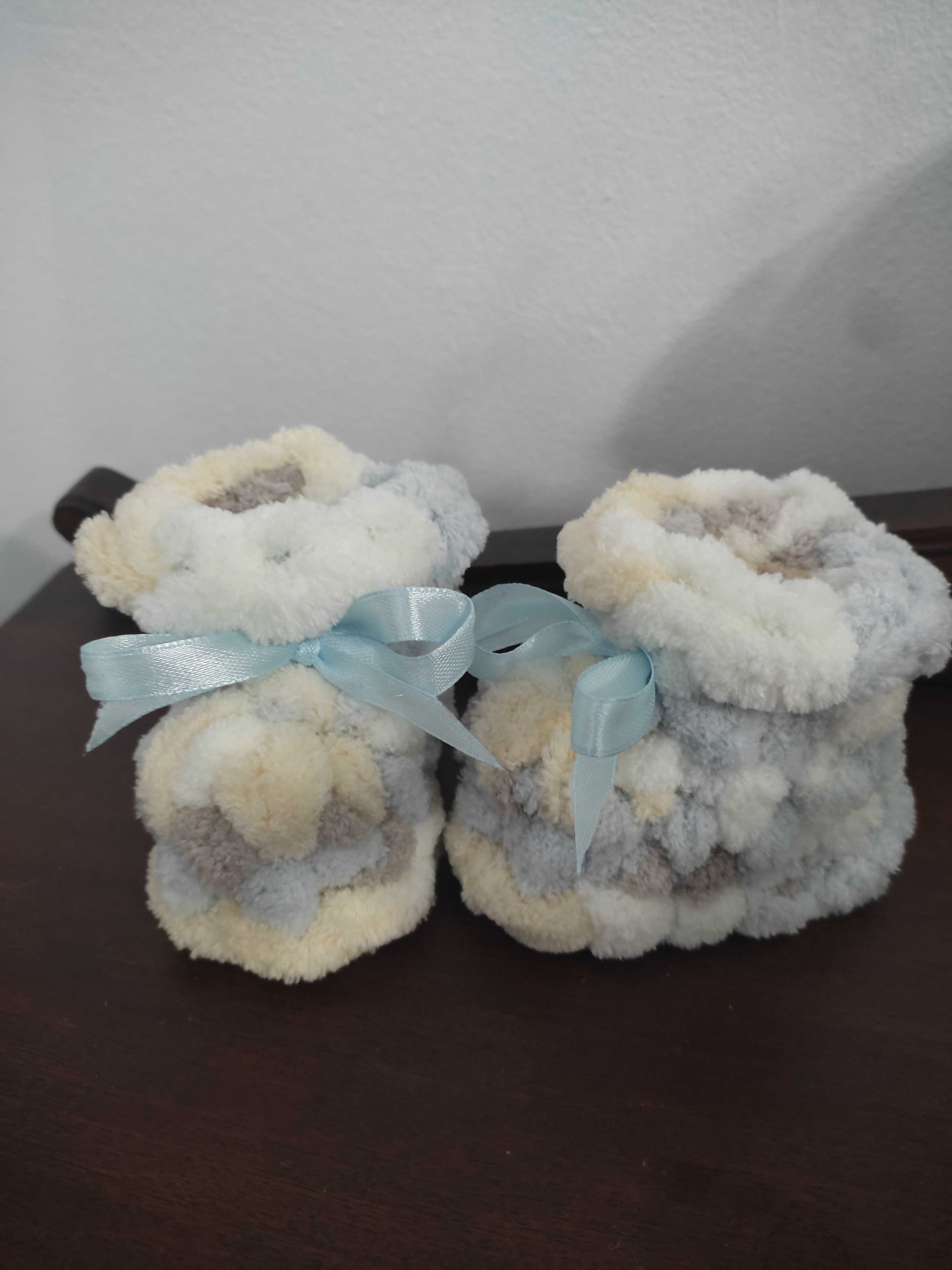Бебешка пелена и пантофки