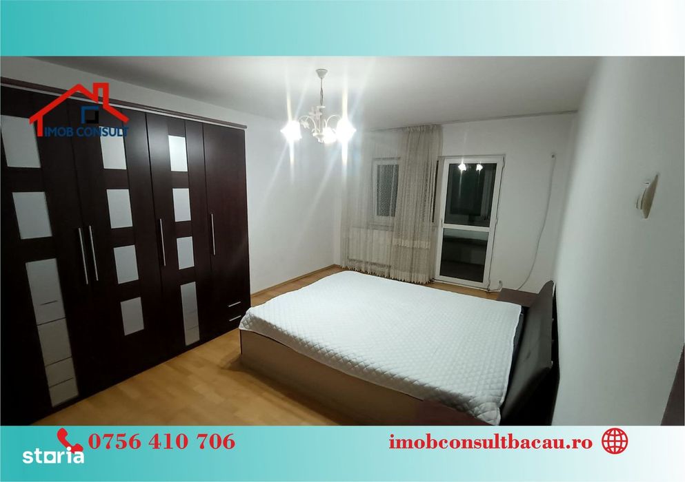 De închiriat apartament cu 2 camere – zona Narcisa, Bacău! CE1368