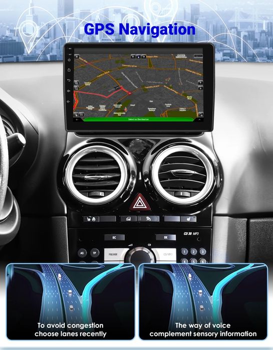 Navigatie android dedicata pt. Opel Corsa D  (2007 - 2012)