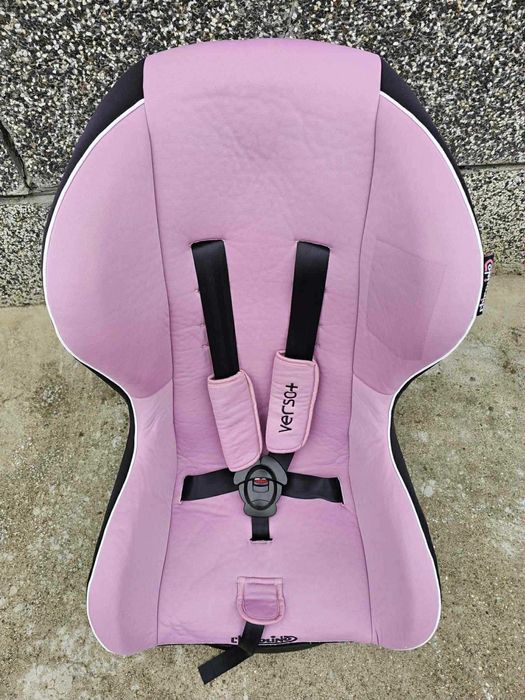 Детско столче за кола Chipolino Verso + розов