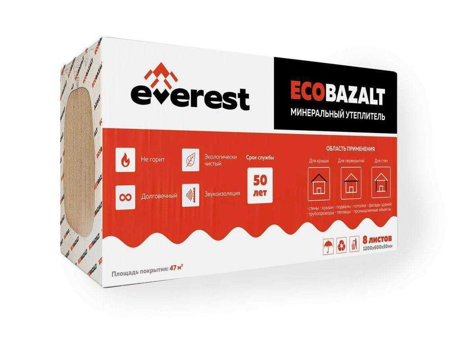 ECOBAZALT иссиқлик ва овоздан ишончли ҳимоя
