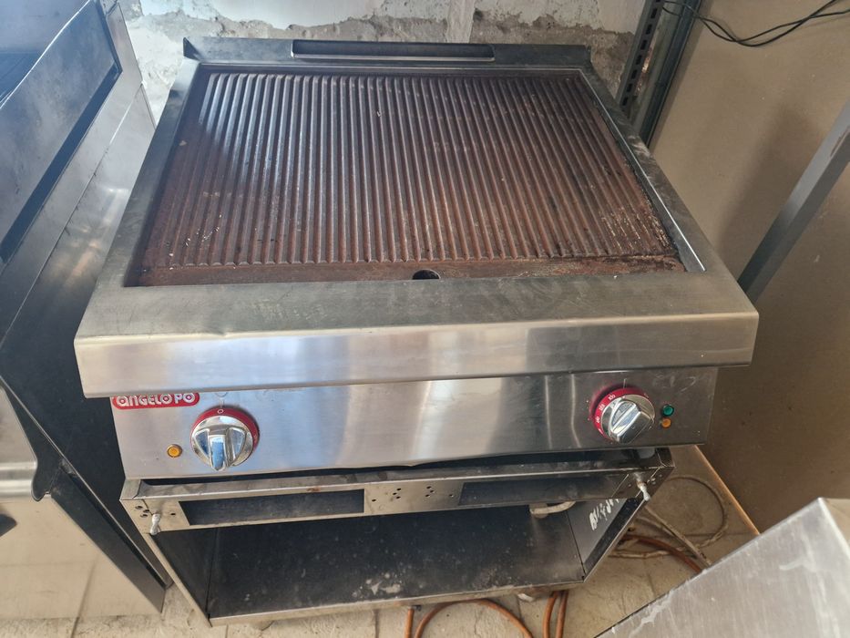 Plita electrica de putere de banc sau cu banc inox