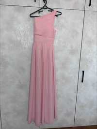 Официална розова рокля XS