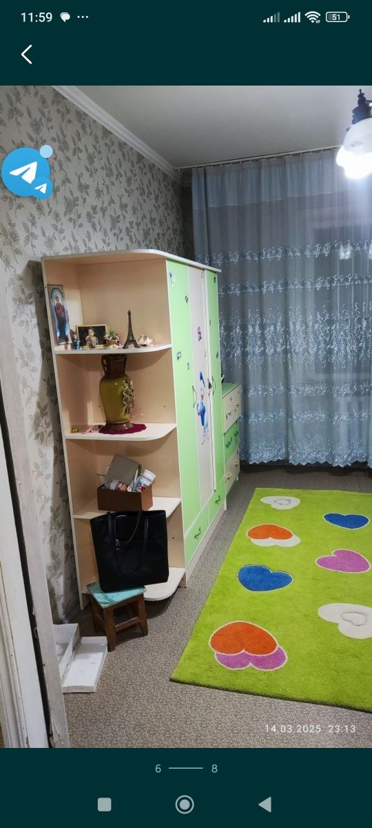 Сдаётся на аренду квартира в сергили 8