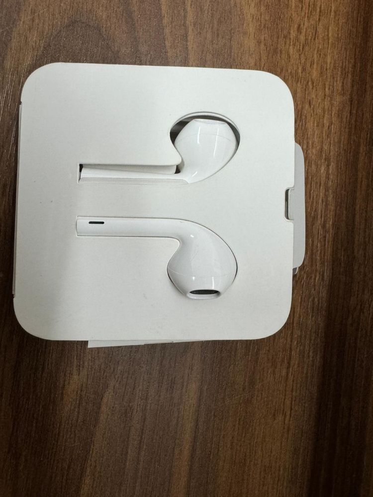 Casti cu microfon Apple EarPods, Lightning, White