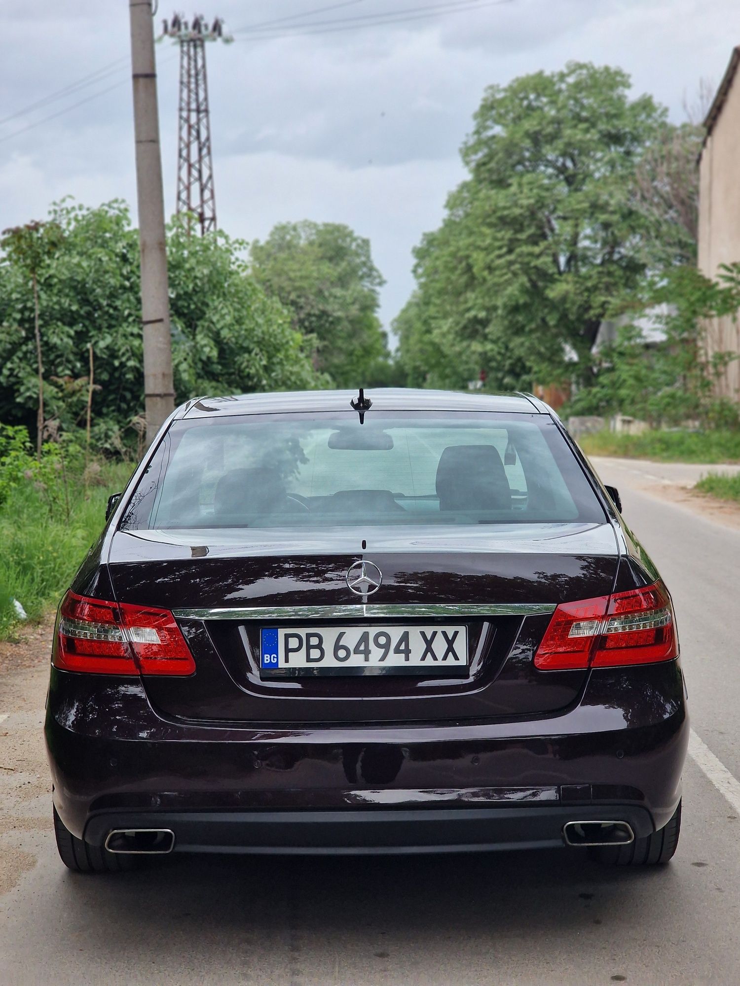 Mercedes E350 blueEFFICIENCY