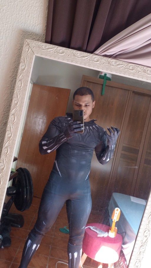 Costume Cosplay Black Panther pentru Halloween, evenimente, petreceri