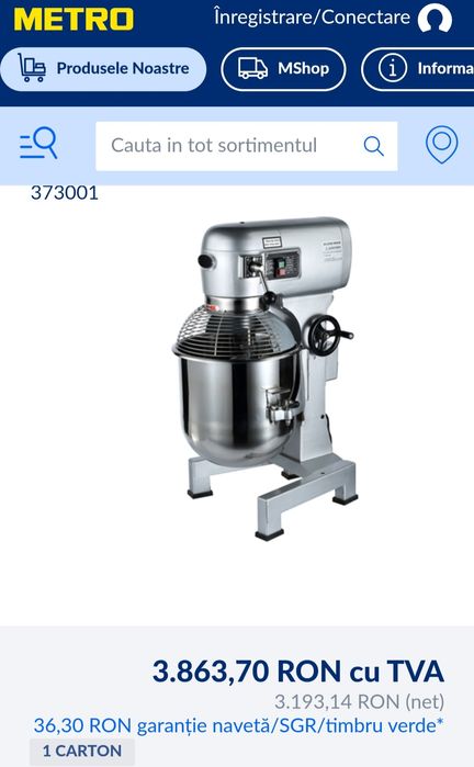 Mixer Planetar Profesional SPB30 30