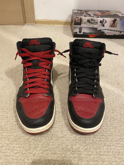 Jordan 1 Bred Toe - 44