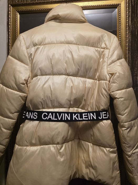 Оригинално яке Calvin Klein гъши пух ХС размер