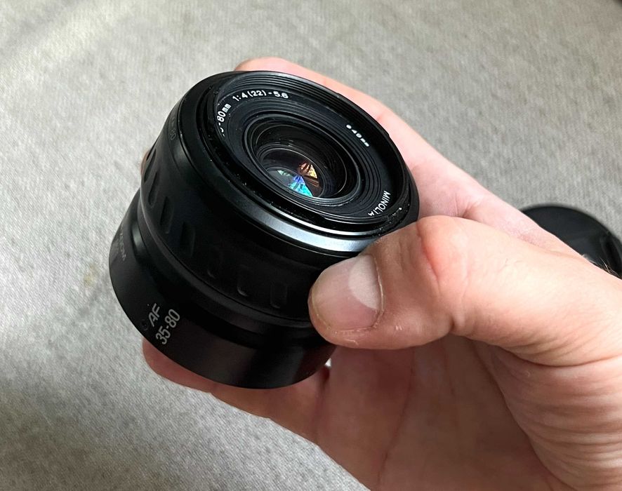 Obiectiv Minolta AF Power Zoom 35-80mm f/4-5.6, compatibil Sony A