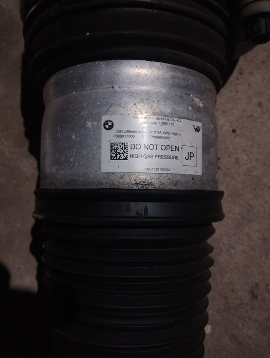 Perna de aer cu telescop pt  BMW Seria 7 G11 G12  X-Drive stanga fata!