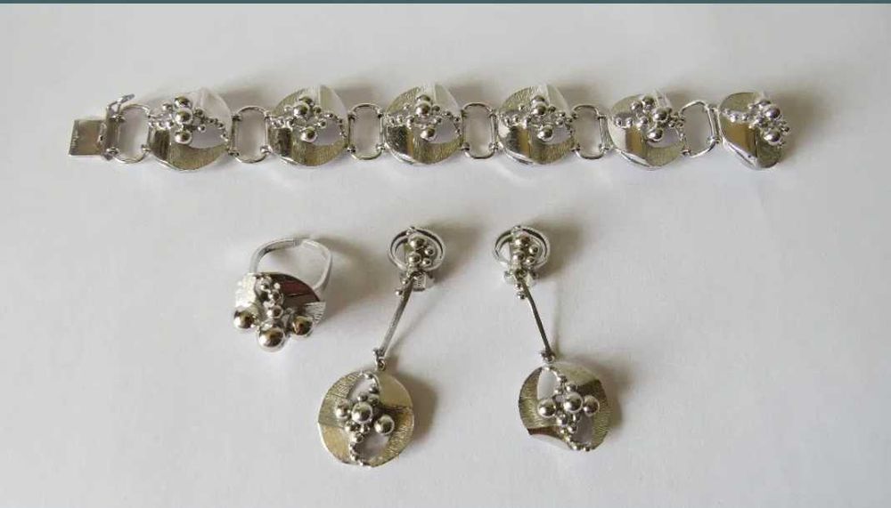 Set  argint  nou gaf