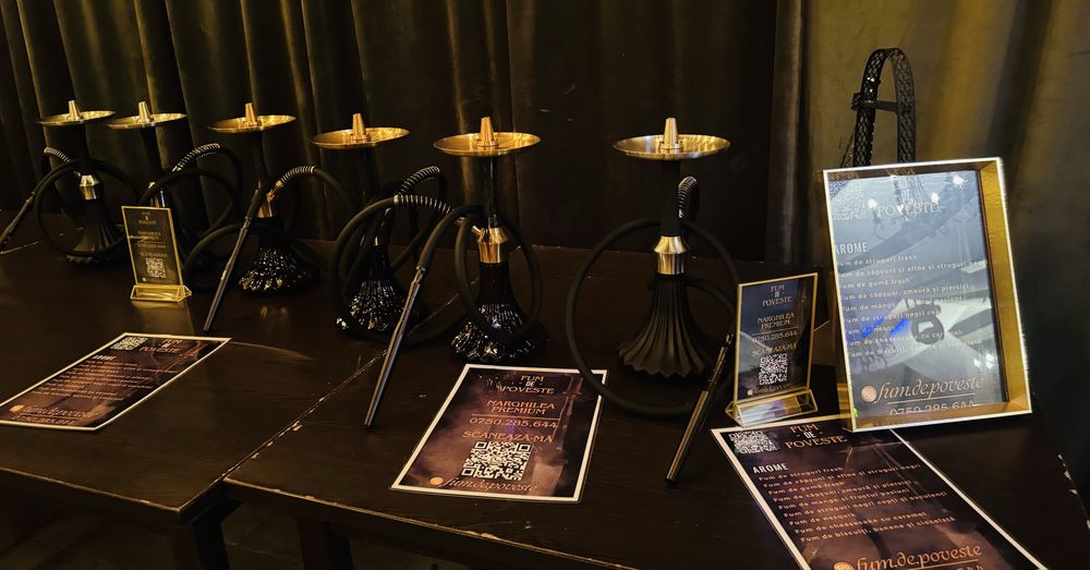 Narghilele pentru evenimente - Premium SHISHA