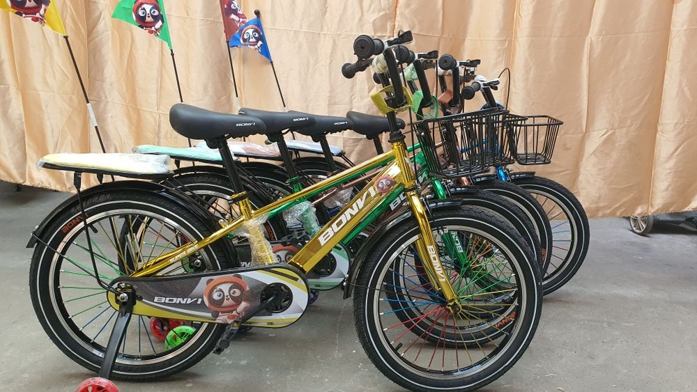 Новый велосипед сифати зор 12,16,20размер BONVI