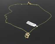 Lant aur 14k 2.19gr