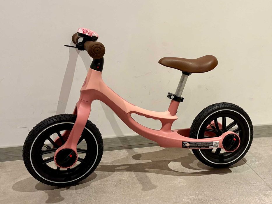 Колело за баланс Globber - Go Bike Elite Air, розово