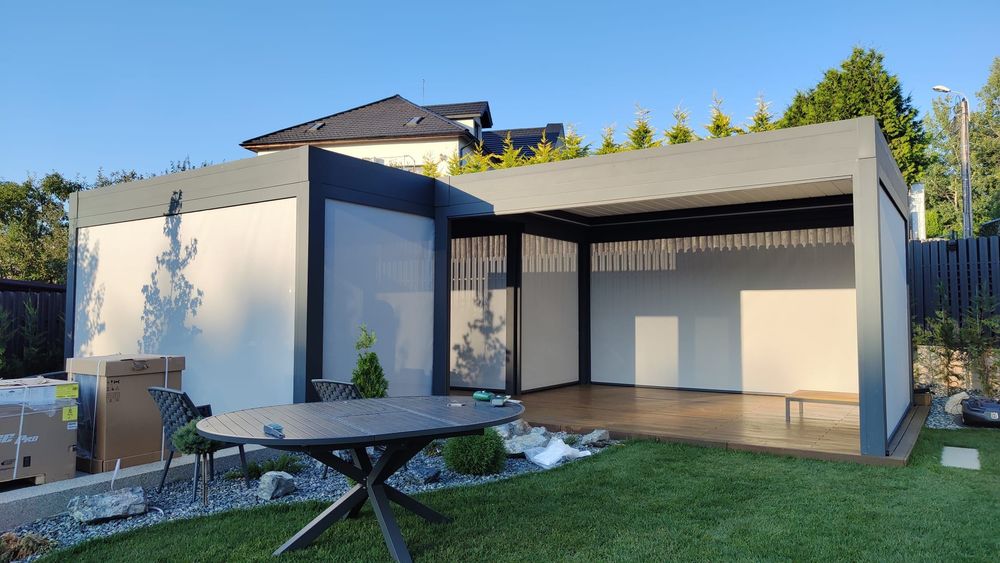 Copertine/Marchize retractabile. Casetate, Simple, Verticale, Zip