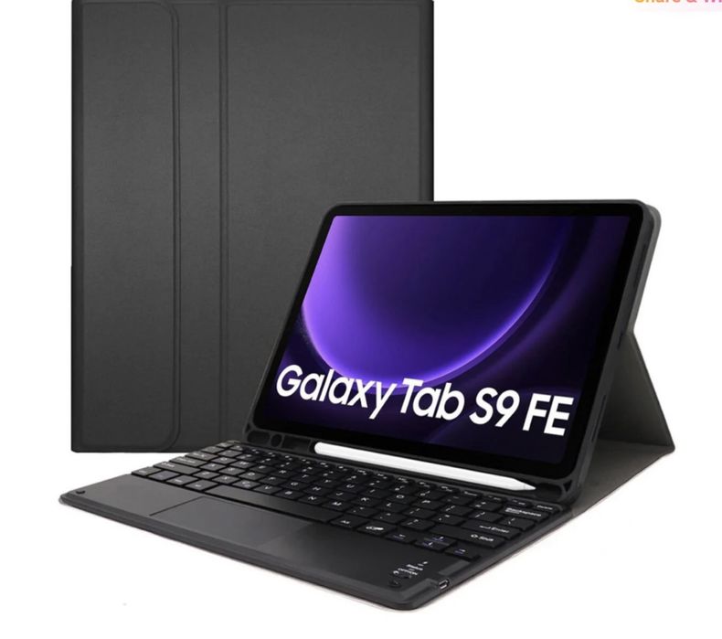 Tastatura + husă pt tableta Samsung S8 / S9 – NOUĂ