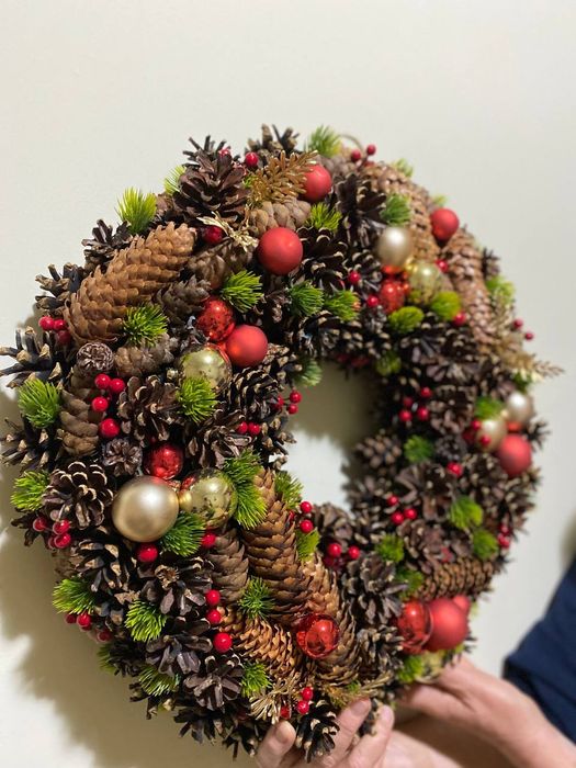 Коледен венец /ръчна изработка/