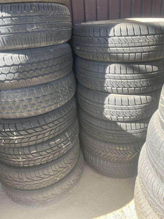 Бу шины 175/65/15 зимни, 205/55/15 летни