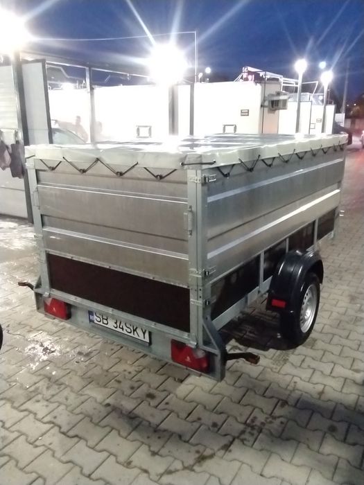 Remorca basculabila Remotrailer 750 kg
