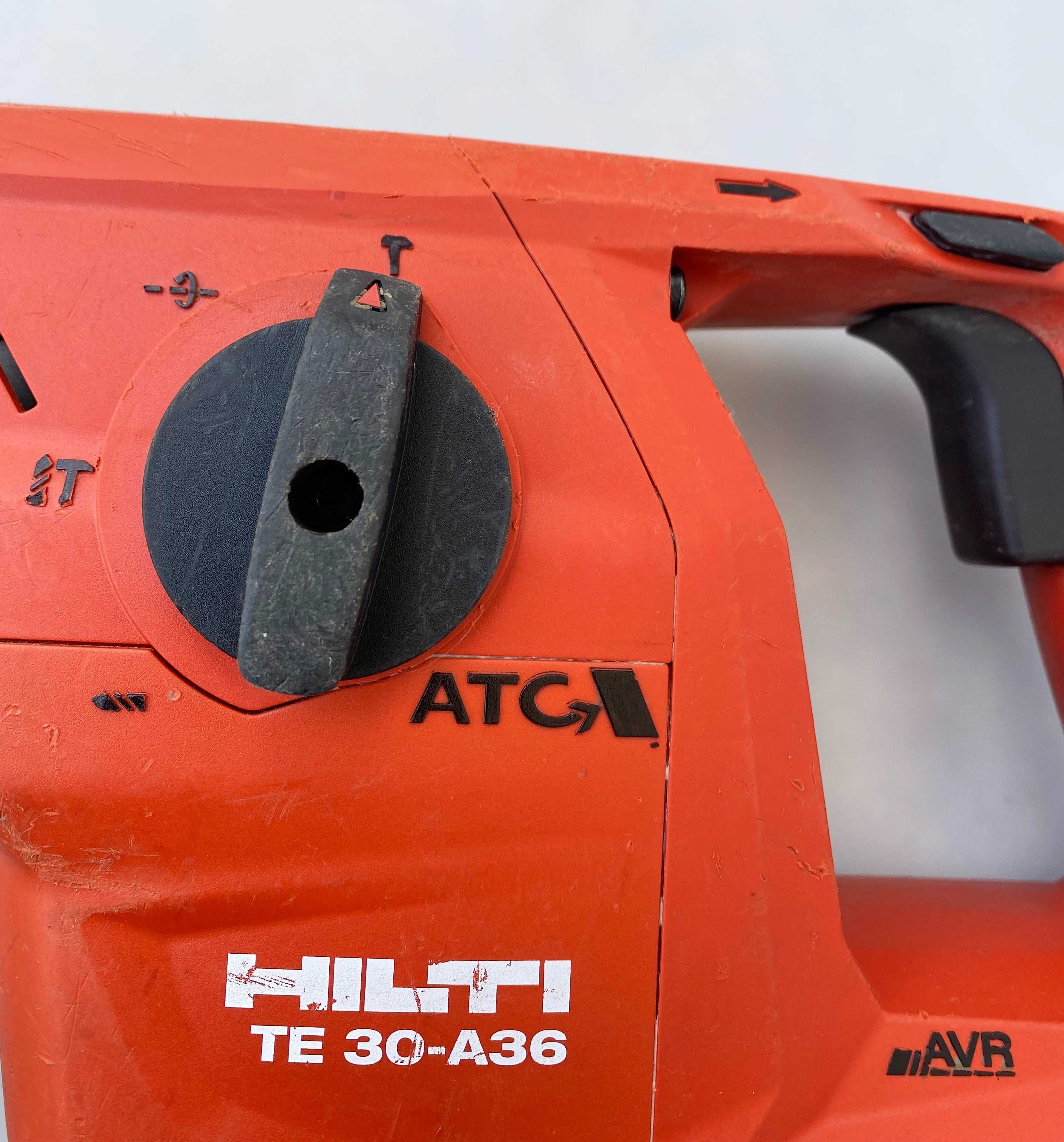 Безчетков перфоратор Hilti TE30-A36 ATC/AVR 2x36V 5.2Ah